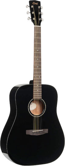 Cort Ακουστική Κιθάρα Earth 60 Black / Black Gloss