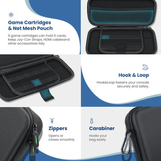 Ugreen LP174 Plastic Switch Carrying Case Black