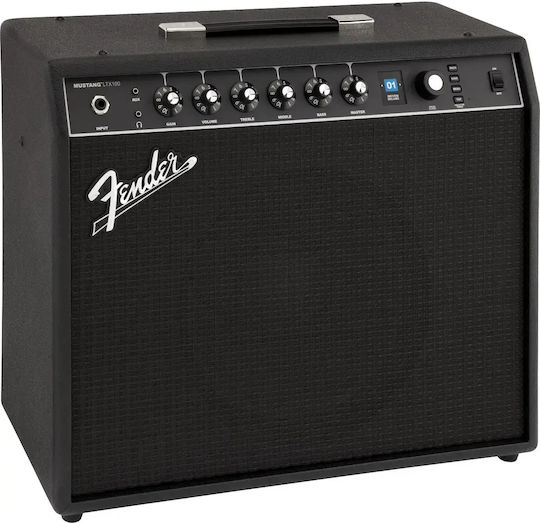 Fender Mustang Combo Ενισχυτής Ηλεκτρικής Κιθάρας 100W Μαύρος