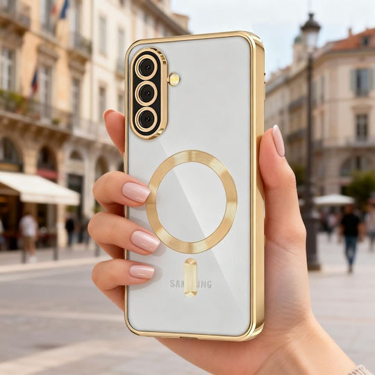 Tech-protect Magflex Magsafe Mobile Phone Case Samsung Galaxy A37 5G Shiny Gold
