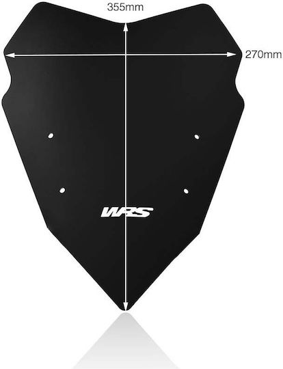 Motorcycle Windshield & Windscreen Tinted Visor for Yamaha Tracer 900 2015-2017 YA012NO