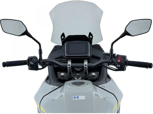 WRS Transparentes Visier Motorrad für Honda Transalp HO084F