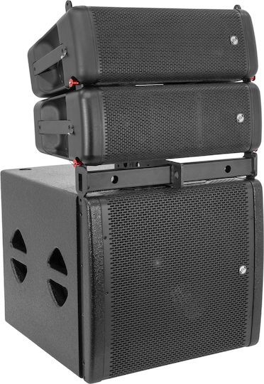 Elokance Pair of Active PA Speakers 350W with 6.5" Woofer