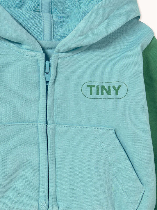 Kinder-Strickjacke Hellblau