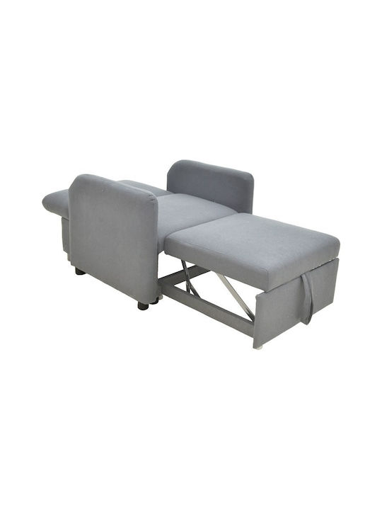 Flexa Sessel Bett Grau 85x92x84cm