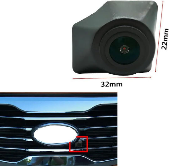 Digital Iq Camera Qs8022 Ahd-ntsc Front Camera Kia Sportage Mod 2010-2015