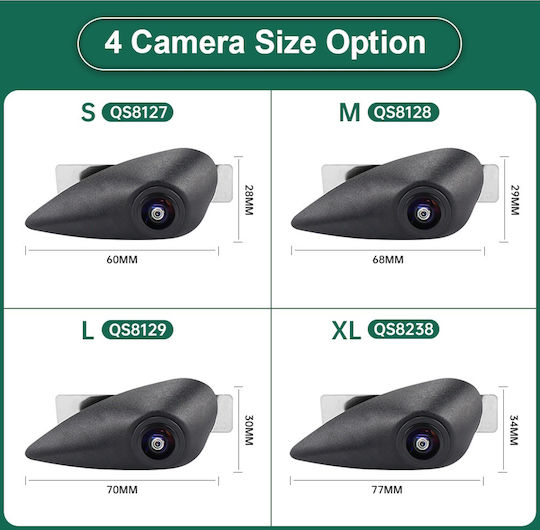 Digital Iq Camera Qs8128 Ahd-ntsc Front Camera Hyundai Mod 2013-2026