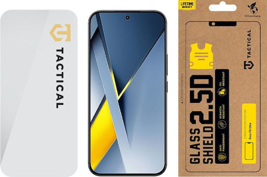 Tactical 2.5D 0.33мм Закалено Стъкло Poco F8 Ultra
