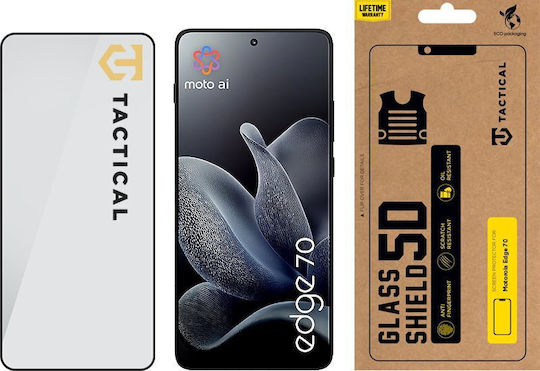 Tactical 5D 0.33mm Tempered Glass (Motorola Edge 70)