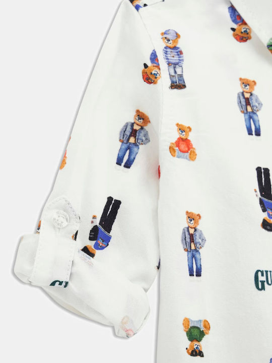 Kids Long-Sleeved Multicolour Shirt