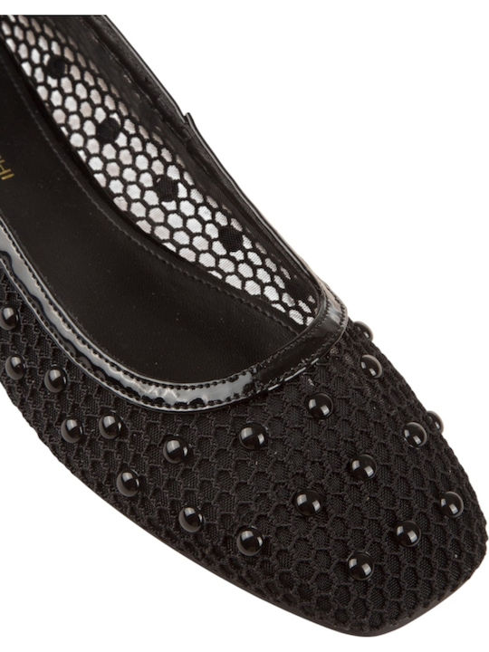 Women's Ballerina Shoes In Black Colour
