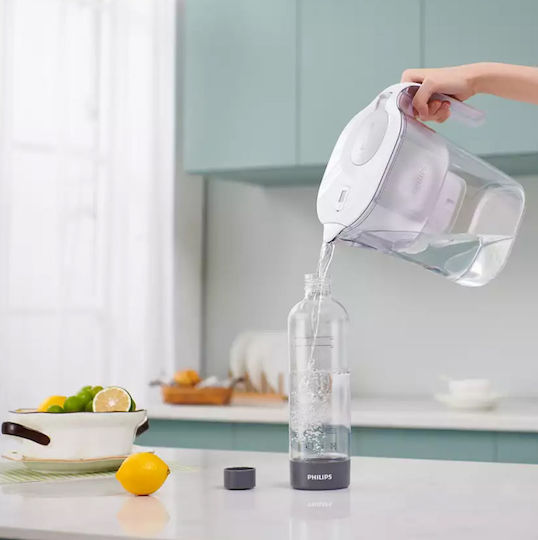 Philips Gozero Παρασκευαστής Σόδας Γκρι