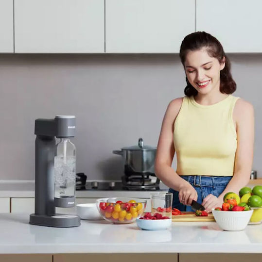 Philips Gozero Παρασκευαστής Σόδας Γκρι