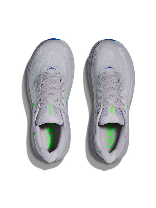 HOKA Clifton 10 Ανδρικά Running Γκρι / Πράσινο