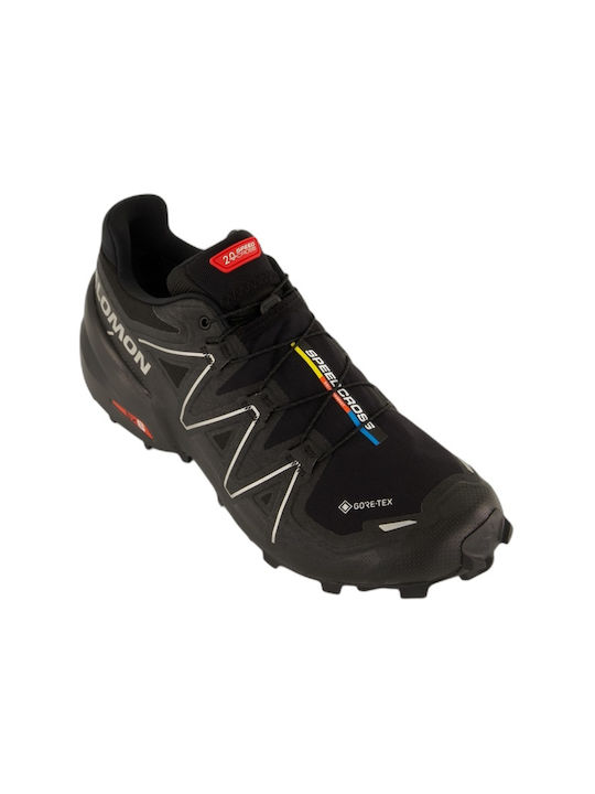 Speedcross 6 Gtx Men's Sport Shoes Trail Running Waterproof with Gore-Tex Membrane Black
