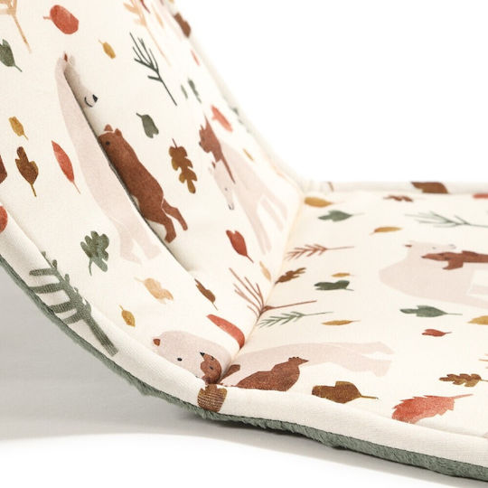 La Millou Double Sided Stroller Mattress Green