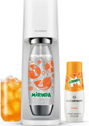 Sodastream Terra White Megapack Mirinda Carbonated Water Maker Device