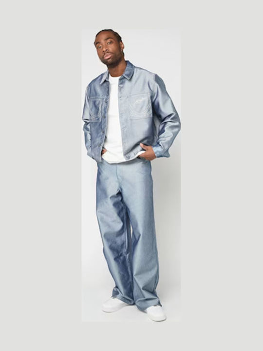 Men's Jeans Pants with Relaxed Baggy Fit Grey