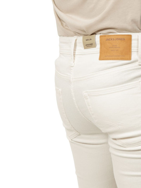Glenn Men's Jeans Pants Ecru