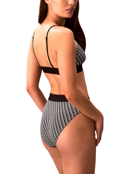 High-waisted Women's Slip Black