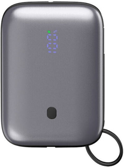 Platinet Power Bank 10000mAh 20W με Θύρα USB-A και 2 Θύρες USB-C Μαύρο