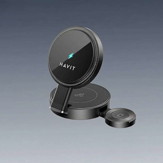 Havit Kabelloses Ladegerät (Qi Pad) 15W Schwarzs (W3100)
