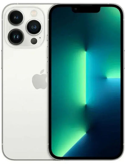 Apple iPhone 13 Pro (6GB/128GB) Silver Generalüberholter Zustand B