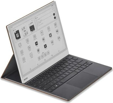 Onyx Flip Cover με Πληκτρολόγιο Καφέ (Note MAX, Tab X C)