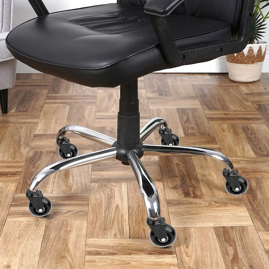 Vilde Metallic Furniture Wheel with Wheels 6.3x6.3cm 5 Pieces
