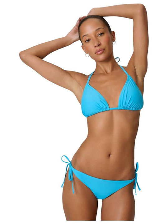 Bikinioberteile Dreieck Hellblau