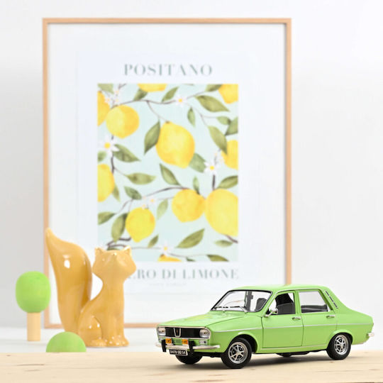 Renault 12 Ts 1973 Light Green Model Car 1:18 Norev