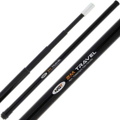 Ngt Mini Telescopic Landing Net Handle 2 M Folded Length 62 Cm