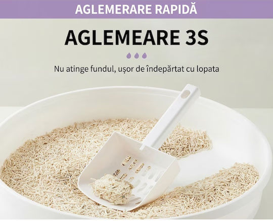 Pflanzenbasierte Katzenstreu Tofu mit Zitronen Duft 6lt