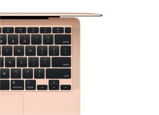 Apple MacBook Air 13.3" 2020 Auriu Recondiționat Clasificare A (M1/8GB/256GB SSD)
