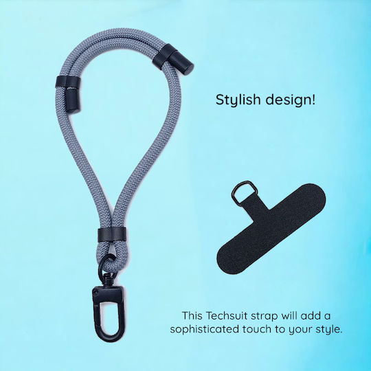 Techsuit Rope Wrist Strap1 Rws1-04 Phones Pine Forest