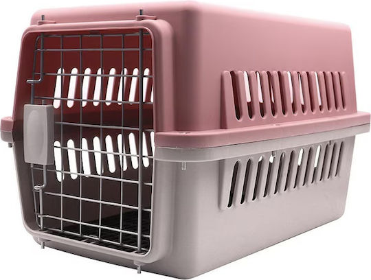Cușcă De Transport Pentru Câini Gri 48x32x29.5cm