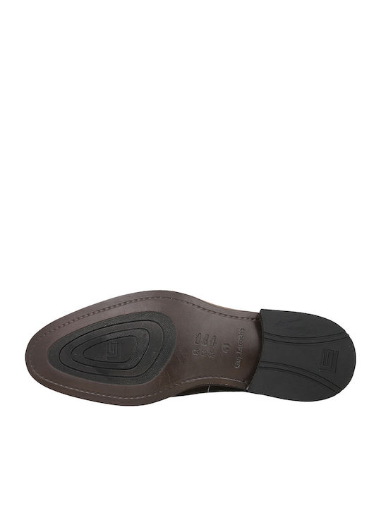 Pantofi Eleganți Bărbătești din Piele Tabac