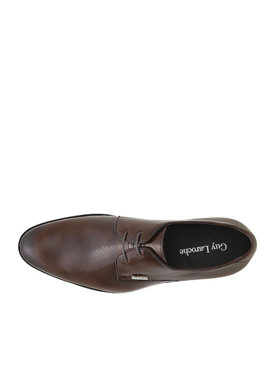 Pantofi Eleganți Bărbătești din Piele Tabac