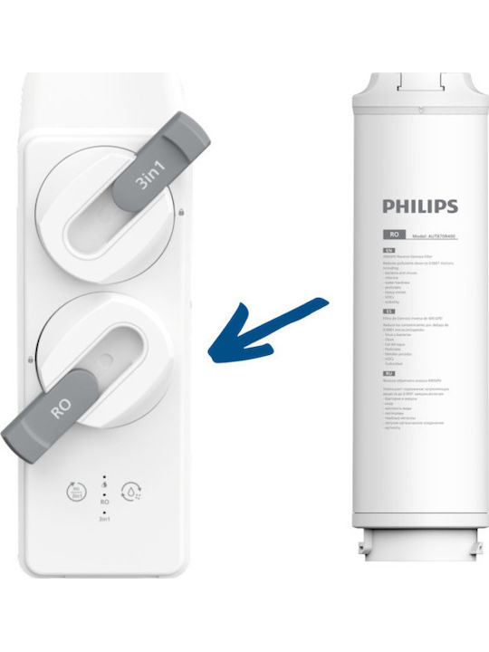 Philips Ανταλλακτικό Φίλτρο Νερού Αντίστροφης Όσμωσης 400GPD