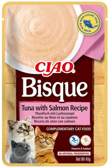 Inaba Ciao Bisque Cremige Suppe Katzenfutter Huhn Rindfleisch Fisch 24x40g