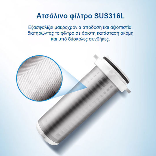 Philips Aquashield Water Filtration System Single Central Supply AWP1830