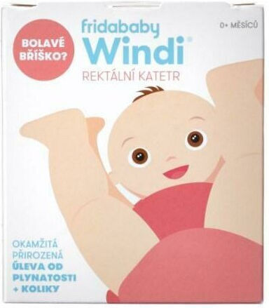 Cateter Rectal Fridababy Set 10 Bucăți De Unică Folosință Pentru Ameliorarea Gazelor Intestinale Ameliorează Flatulența