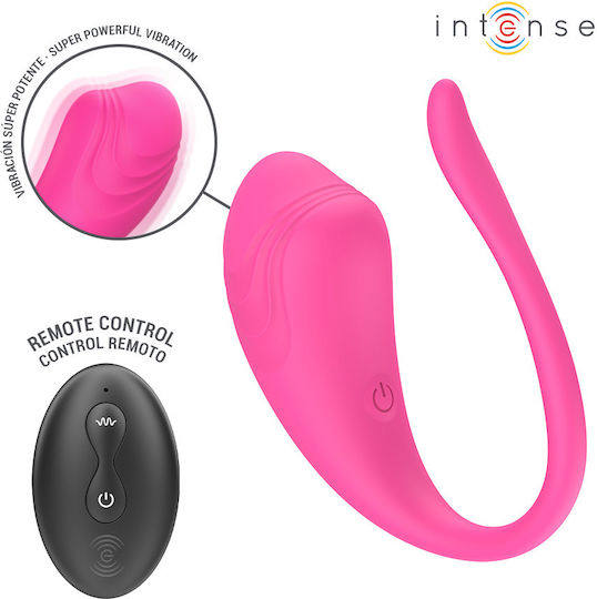 Intense Olivia Vibrator Egg with Remote Control Pink