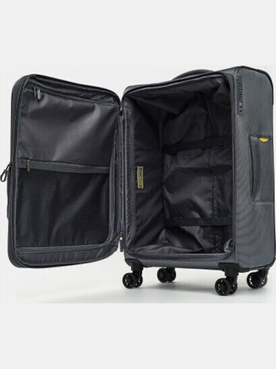 Βαλίτσα Καμπίνας Zephyr Soft Trolley Cabin Mandarina Duck P10otv01-29u-tu Ανθρακί Γκρί