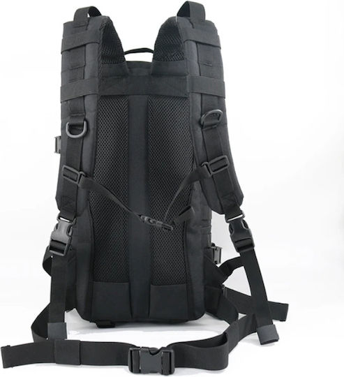 Jetbags Rz056 Tactical Backpack 35l Molle Στρατιωτικό Σακίδιο Πλάτης Outdoor Πεζοπορίας Camping Edc Μαύρο