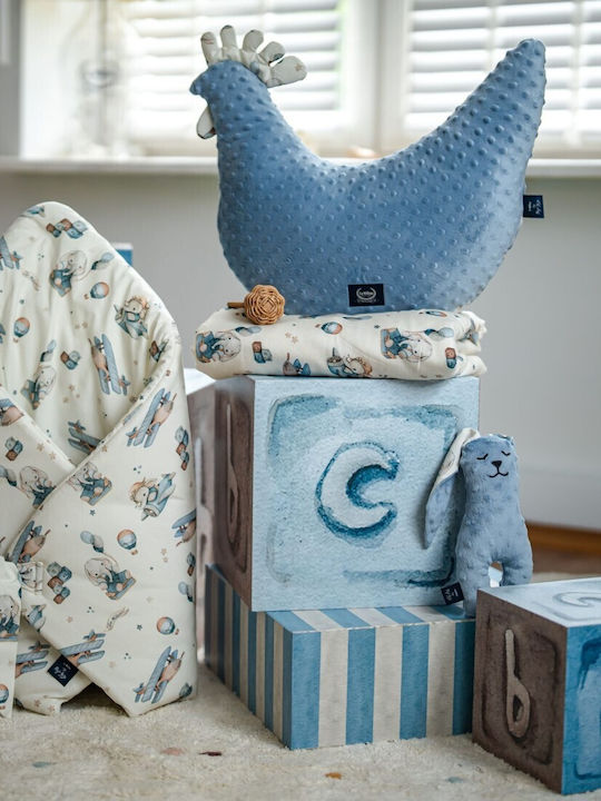 La Millou Baby Sleep Pillow Blue 40x60cm
