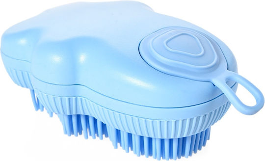 Pet Camelot Dog Brush for Fur Cleaning Blue