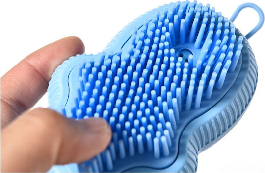 Pet Camelot Dog Brush for Fur Cleaning Blue