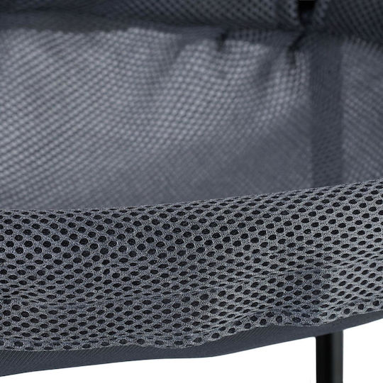 Κρεβάτι Γάτας Υπερυψωμένο Relaxdays Cat Hammock Bed 2 Tiers Μαλακή Αιώρα 2 Επιπέδων Grey Black 10050959