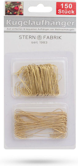 Haken Hängende Weihnachtsbaum Süßigkeiten Dekorationen Goldfarben 150 Stück Pack